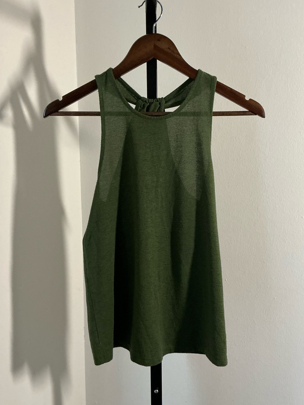 Banana Republic | Crewneck Tank with Twisted Back Detail